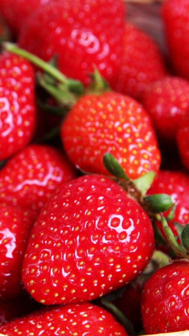 สต รอ เบ อ รี่ Wallpaper Iphone - HD Wallpaper 