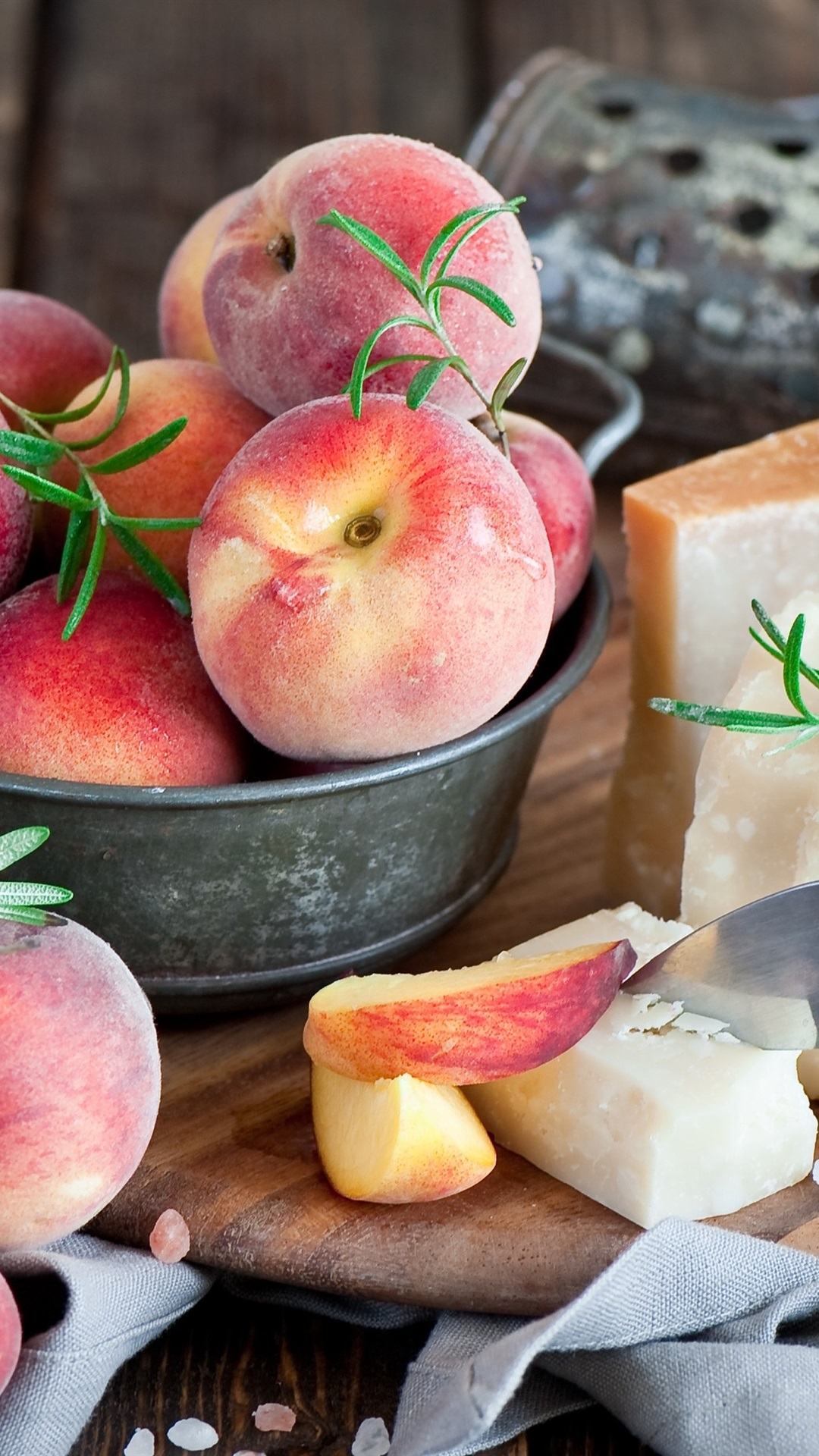 Iphone Wallpaper Peaches, Fruit, Still Life - Peach Fruit Wallpaper Iphone - HD Wallpaper 