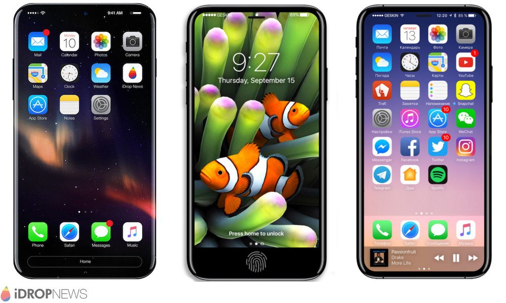 Iphone 8 Concept Images - Iphone8 - HD Wallpaper 