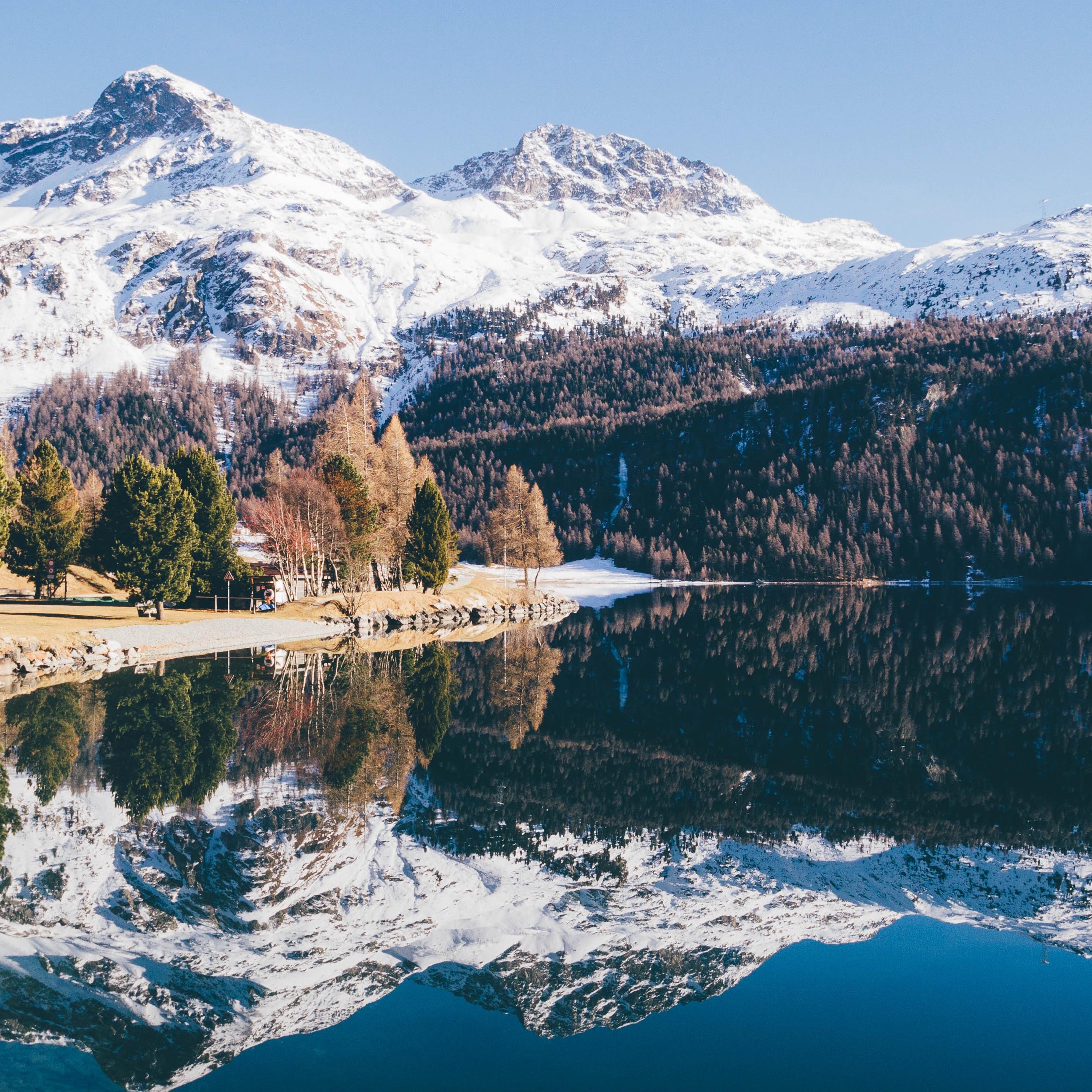 Mountain Hut Ipad Wallpaper - Ipad Wallpaper Mountain Full Hd - HD Wallpaper 