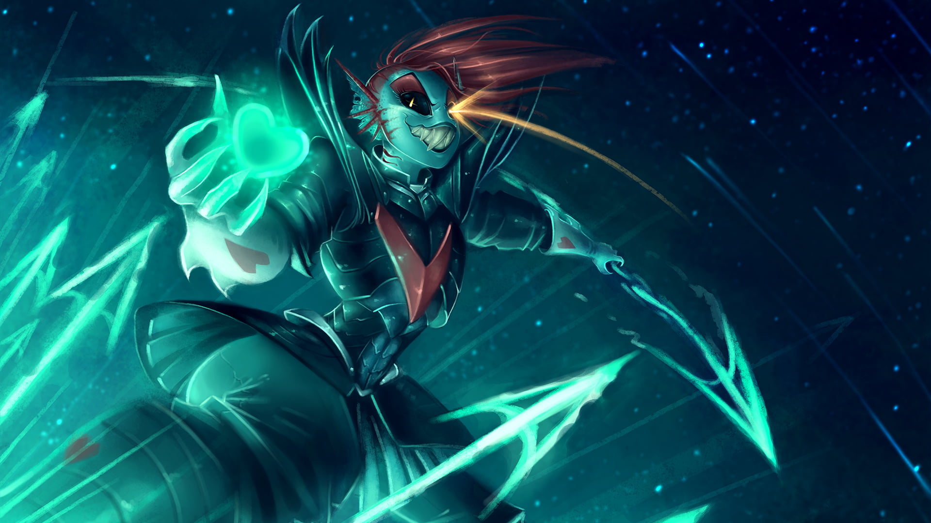 Undyne The Undying - HD Wallpaper 