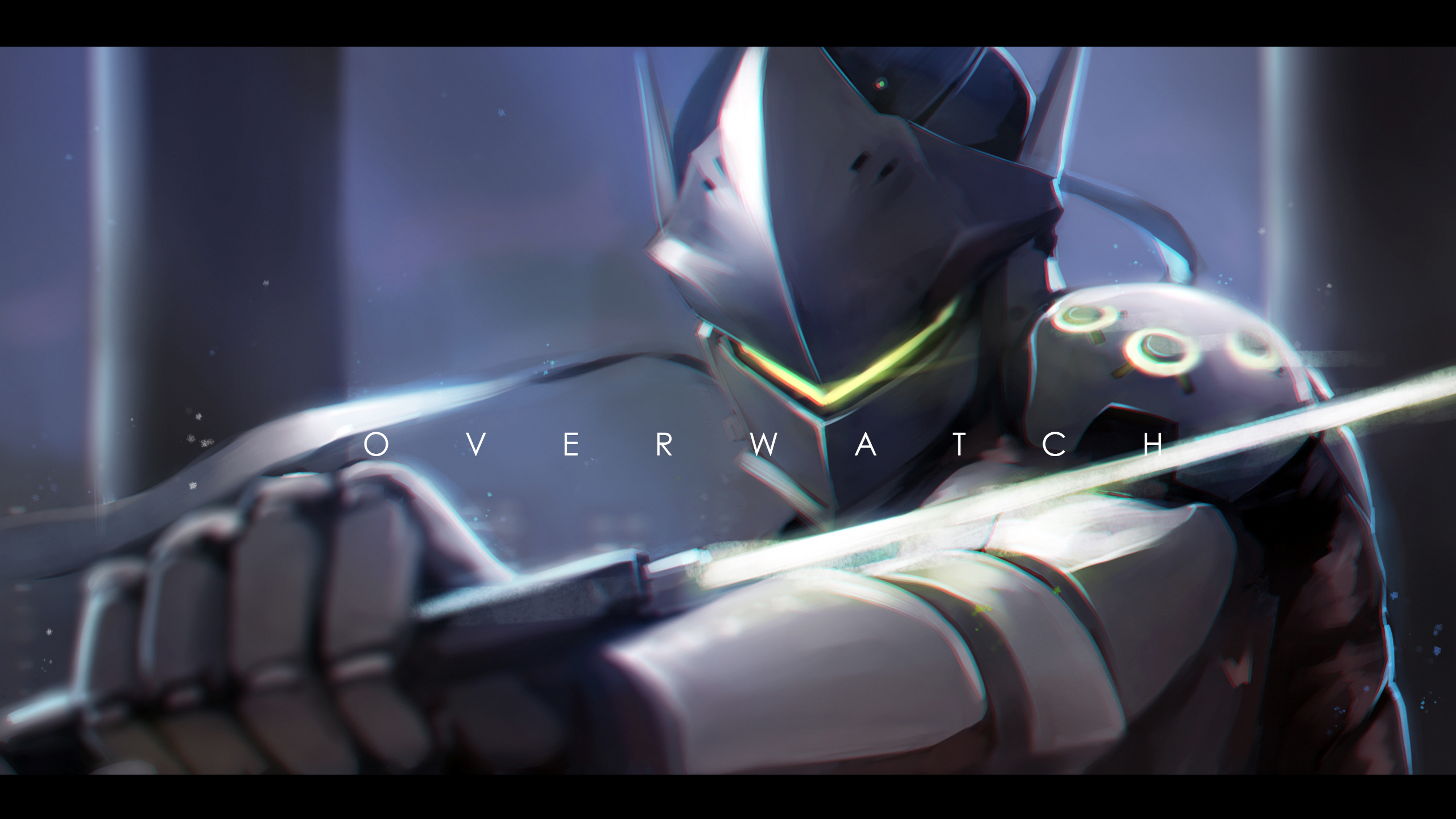 Overwatch Genji - HD Wallpaper 
