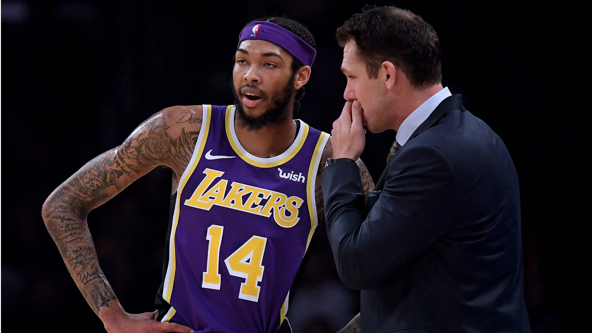 Lakers Need More Passion - Brandon Ingram Luke Walton - HD Wallpaper 