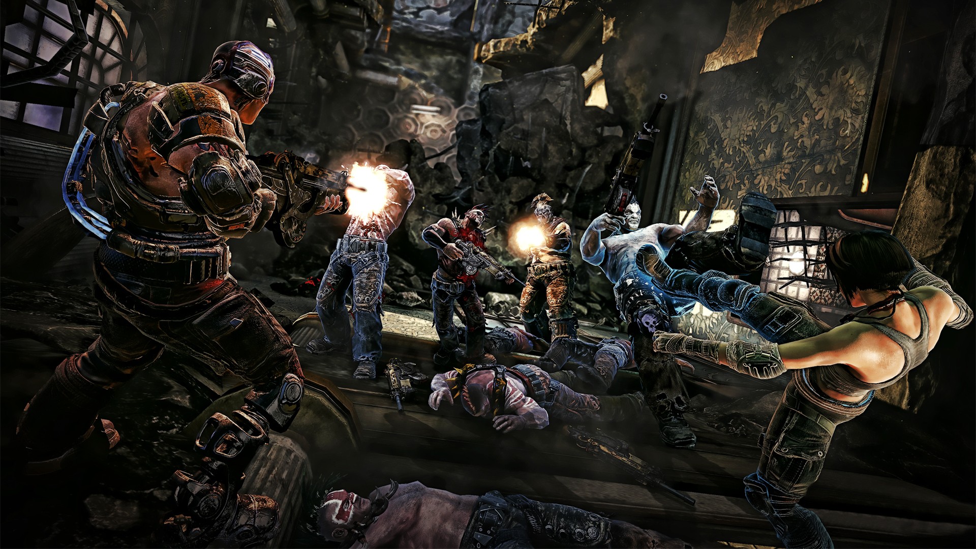 Bulletstorm Background - HD Wallpaper 
