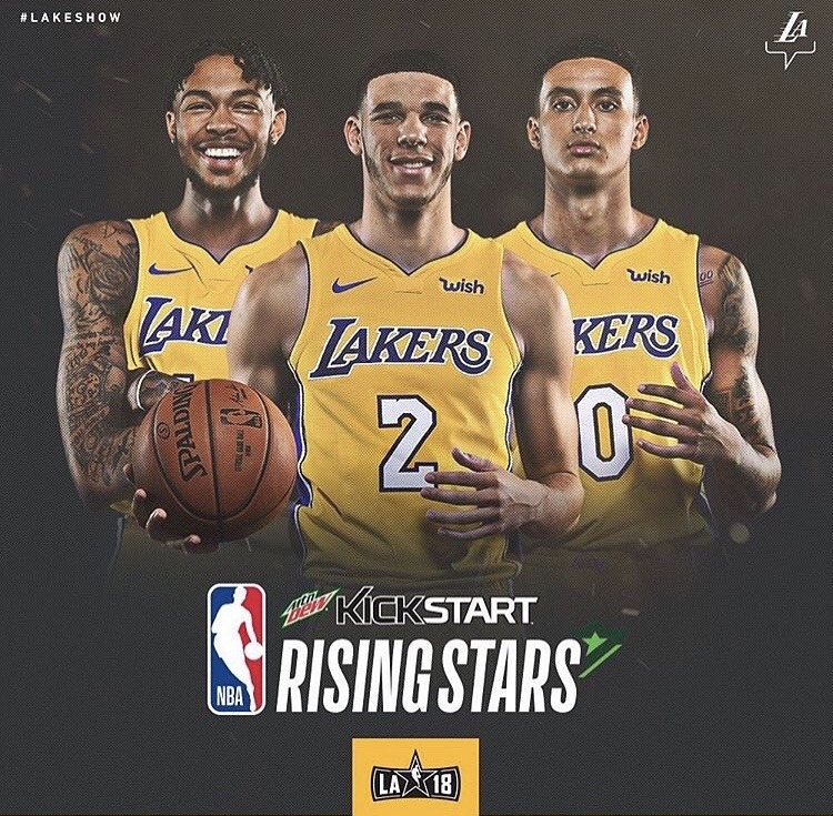 Brandon Ingram, Lonzo Ball, And Kyle Kuzma All Made - Lonzo Ball Brandon Ingram Kyle Kuzma - HD Wallpaper 