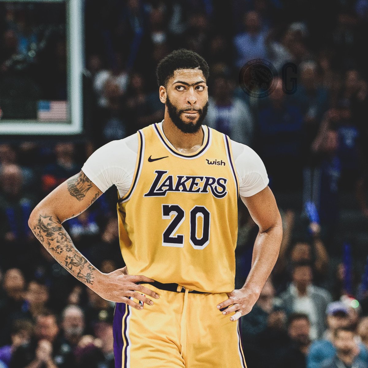 Anthony Davis Wallpaper Lakers - HD Wallpaper 