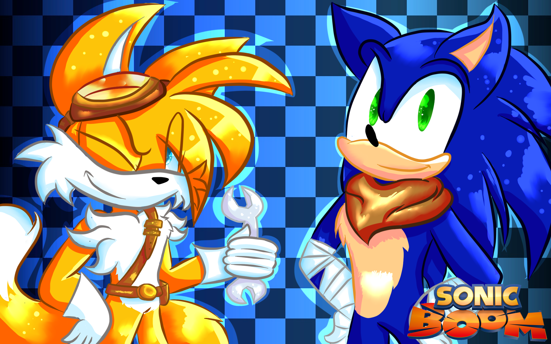 Sonic Boom Sonic And Tails - HD Wallpaper 