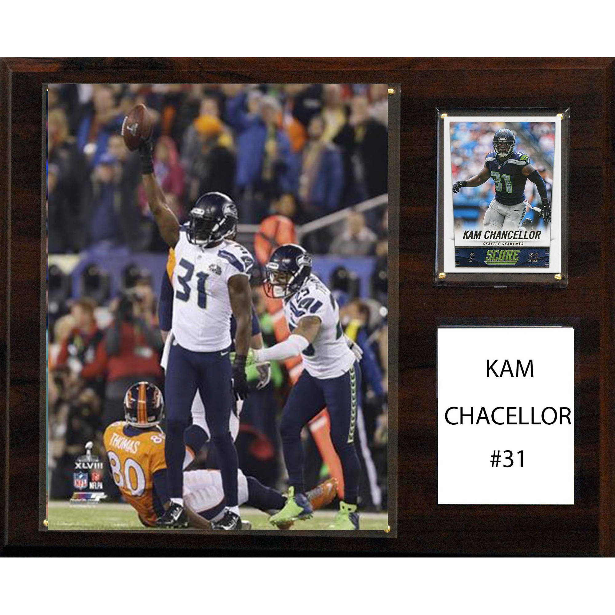 Kam Chancellor Interception Super Bowl Xlvii - HD Wallpaper 