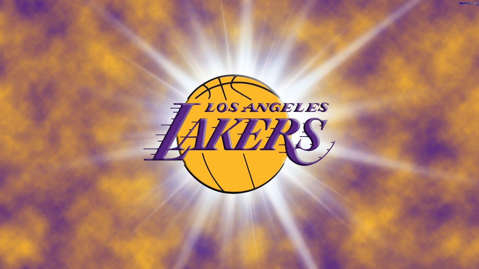 Lakers Wallpaper For Iphone - Cool Los Angeles Lakers Logo - HD Wallpaper 