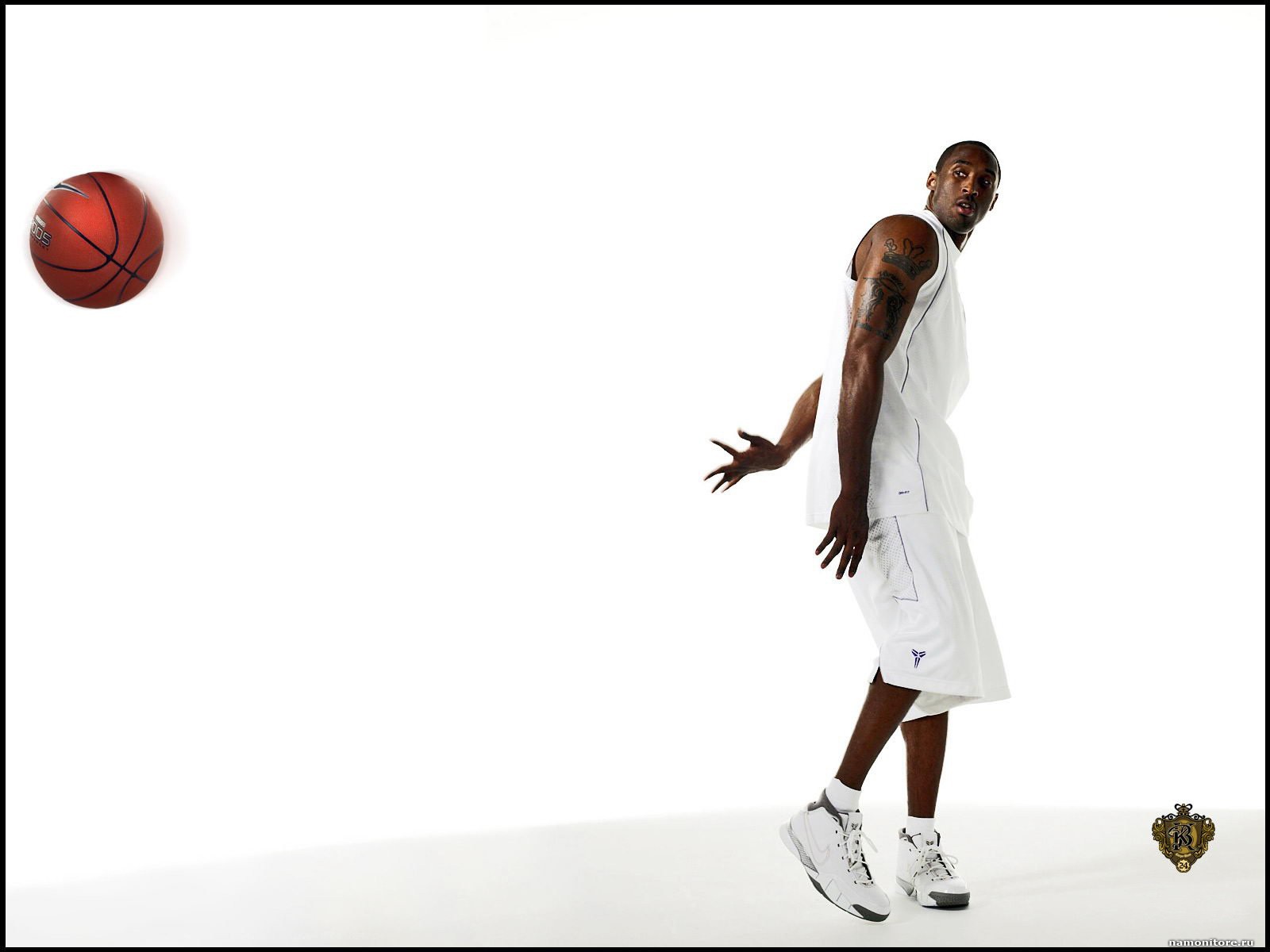 Download Kobe Bryant Clipart - Kobe Bryant White - HD Wallpaper 