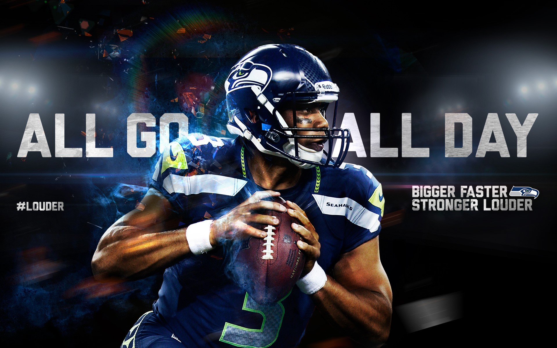 Russell Wilson Wallpaper Hd - HD Wallpaper 