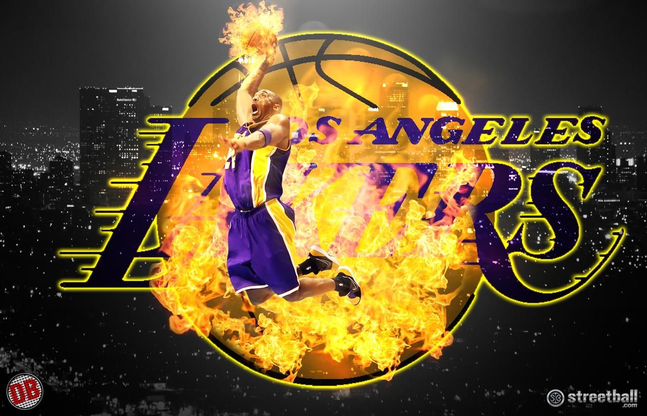 Lakers Wallpaper Kobe - Dallas Cowboys And Lakers - HD Wallpaper 