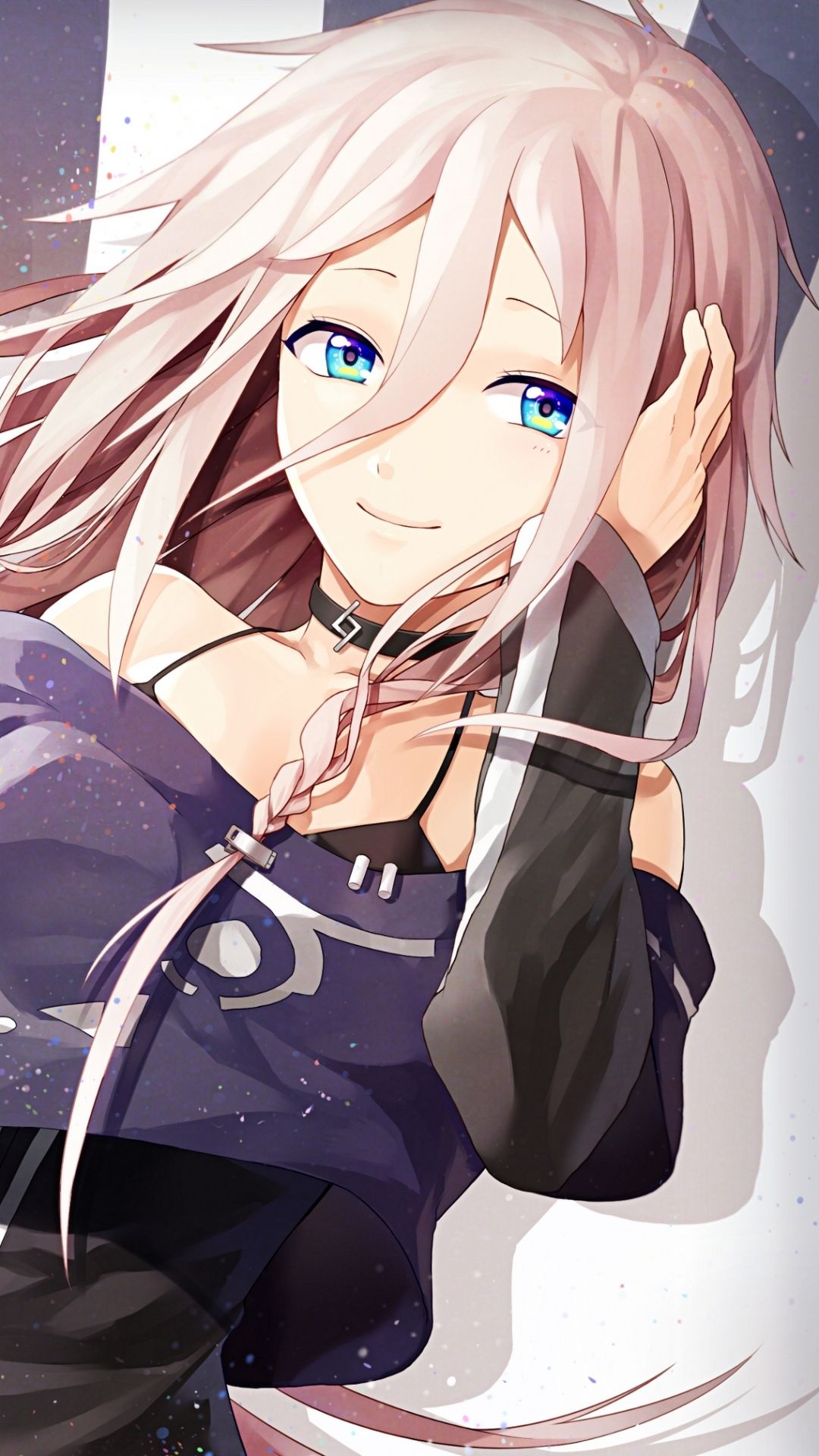 Vocaloid Ia Girl Style Jersey Emotion - Anime Girl Wallpaper Iphone 6 - HD Wallpaper 