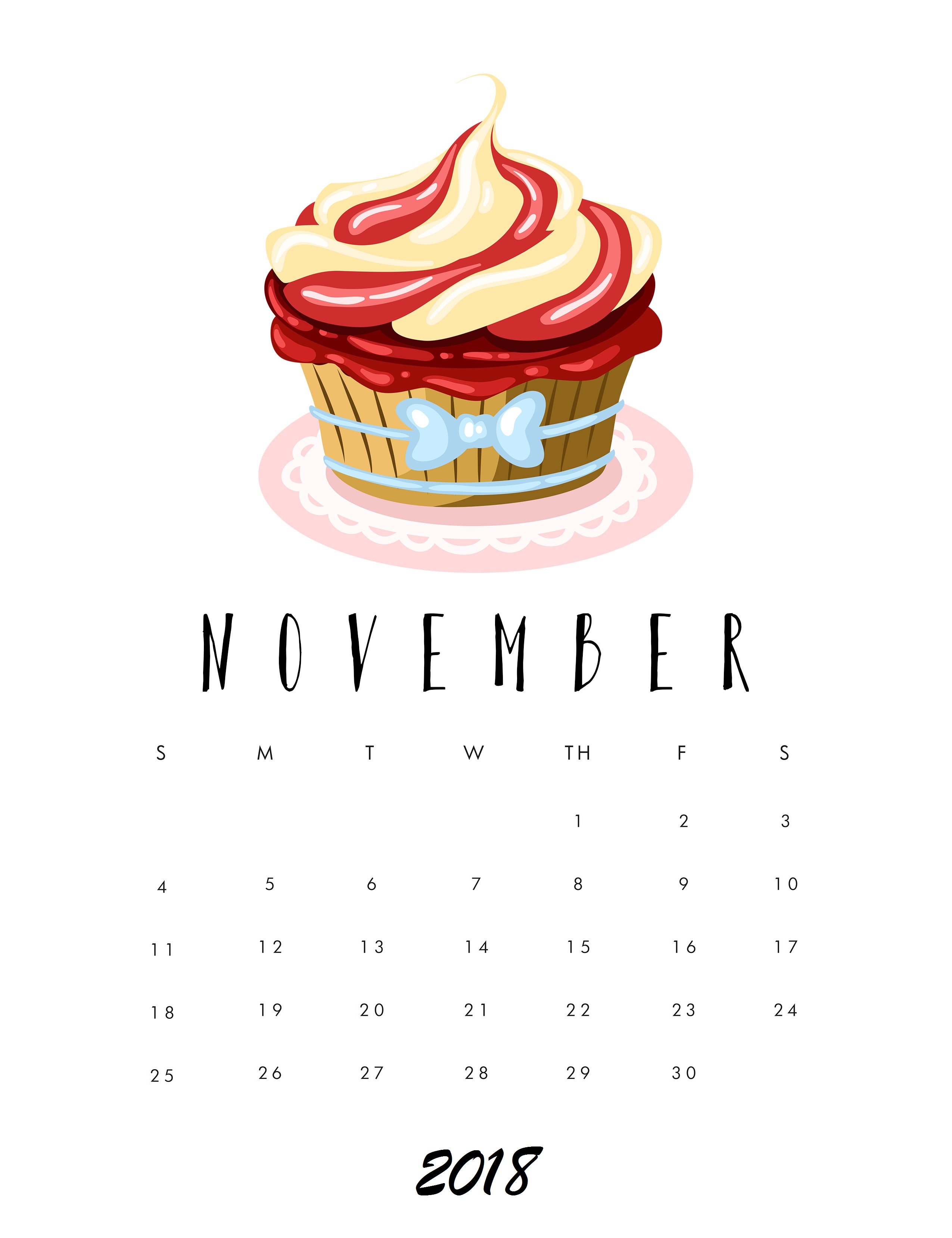November 2018 Iphone Hd Calendar - November 2019 Wallpaper Iphone - HD Wallpaper 