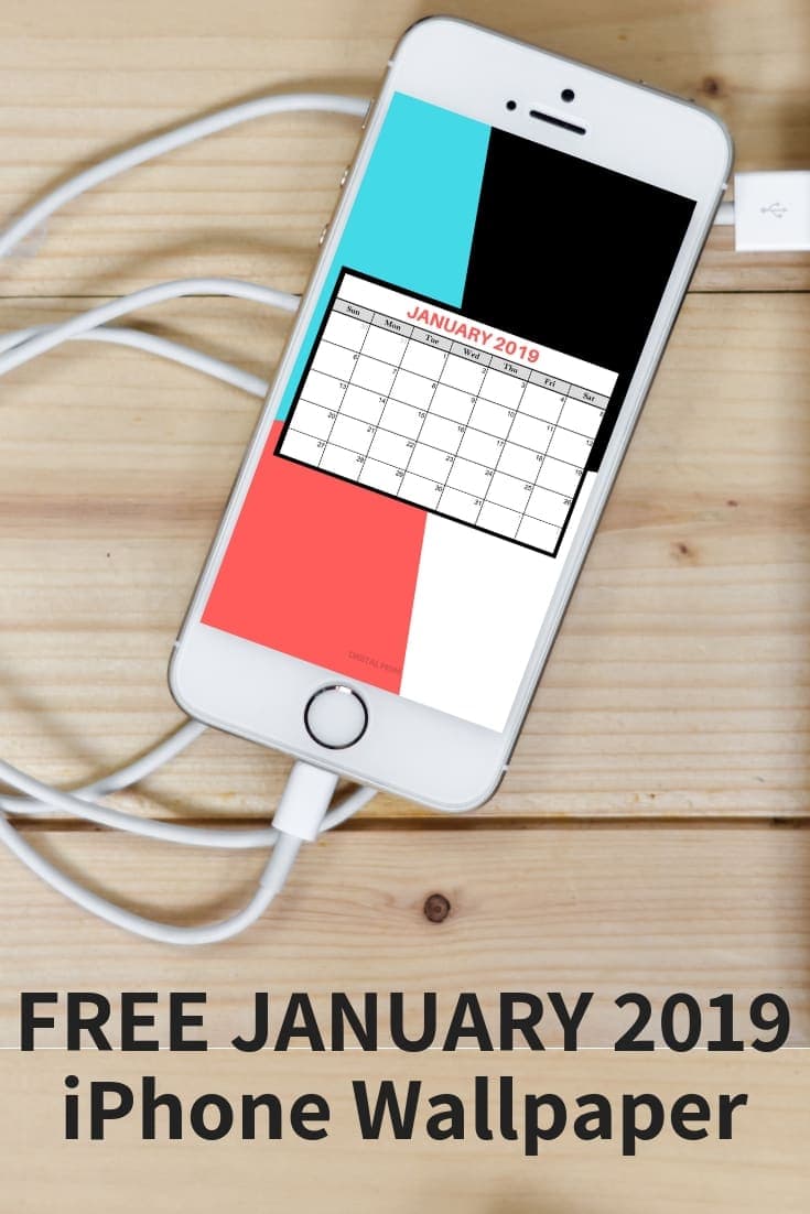 January 2019 Iphone Wallpaper Calendar - Free Ipad - HD Wallpaper 