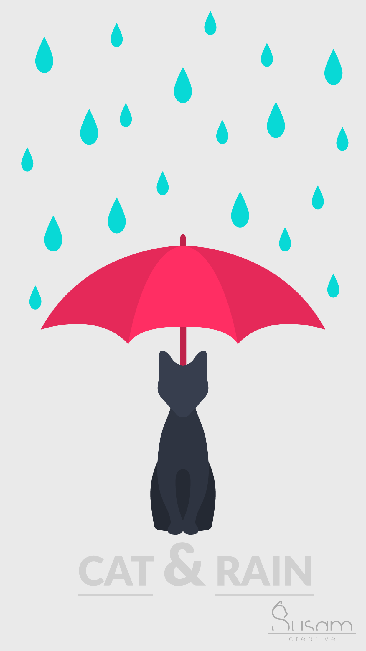 Creative Umbrella Wallpaper Iphone - HD Wallpaper 