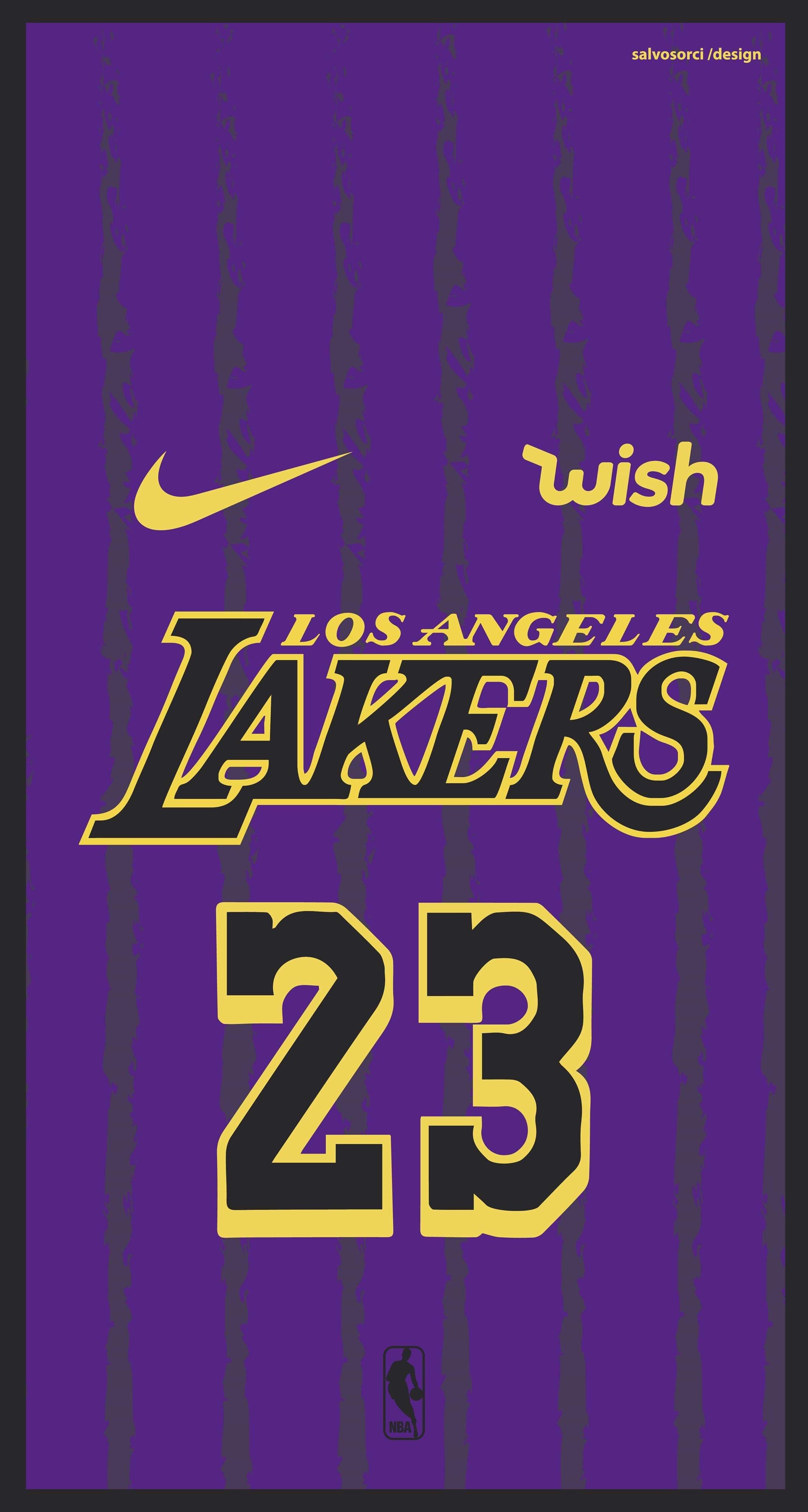 Logos And Uniforms Of The Los Angeles Lakers - HD Wallpaper 