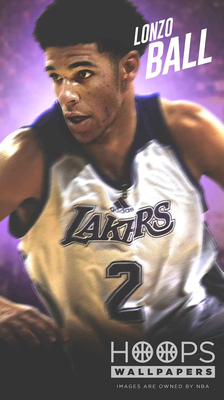 Lonzo Ball Wallpaper Lakers Iphone - HD Wallpaper 