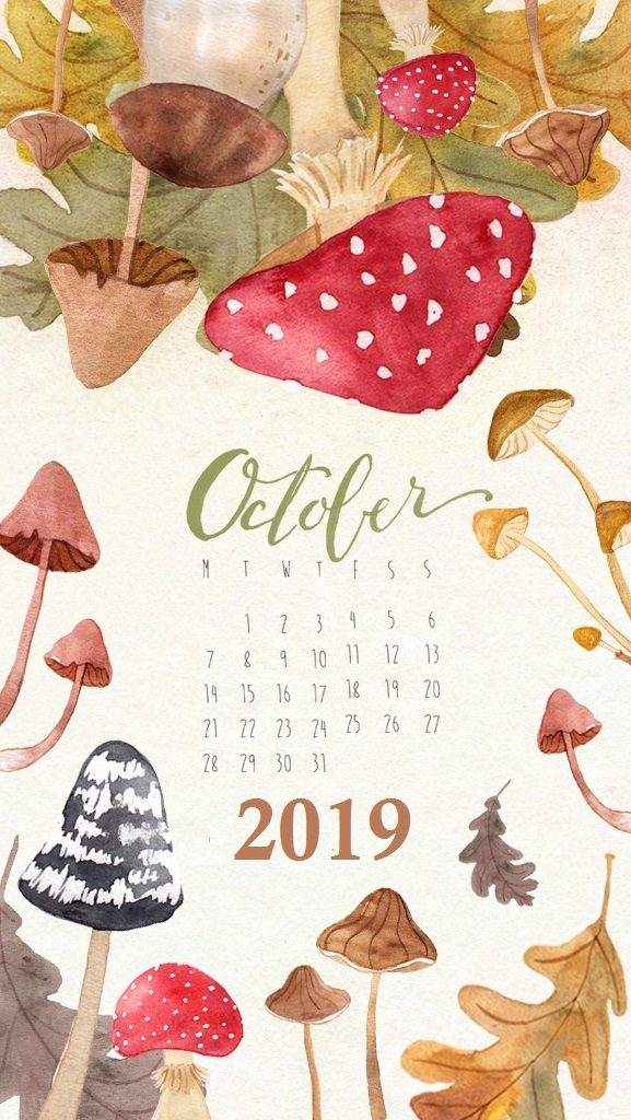 October 2019 Iphone Hd Calendar - October Calendar Iphone Wallpaper 2019 - HD Wallpaper 