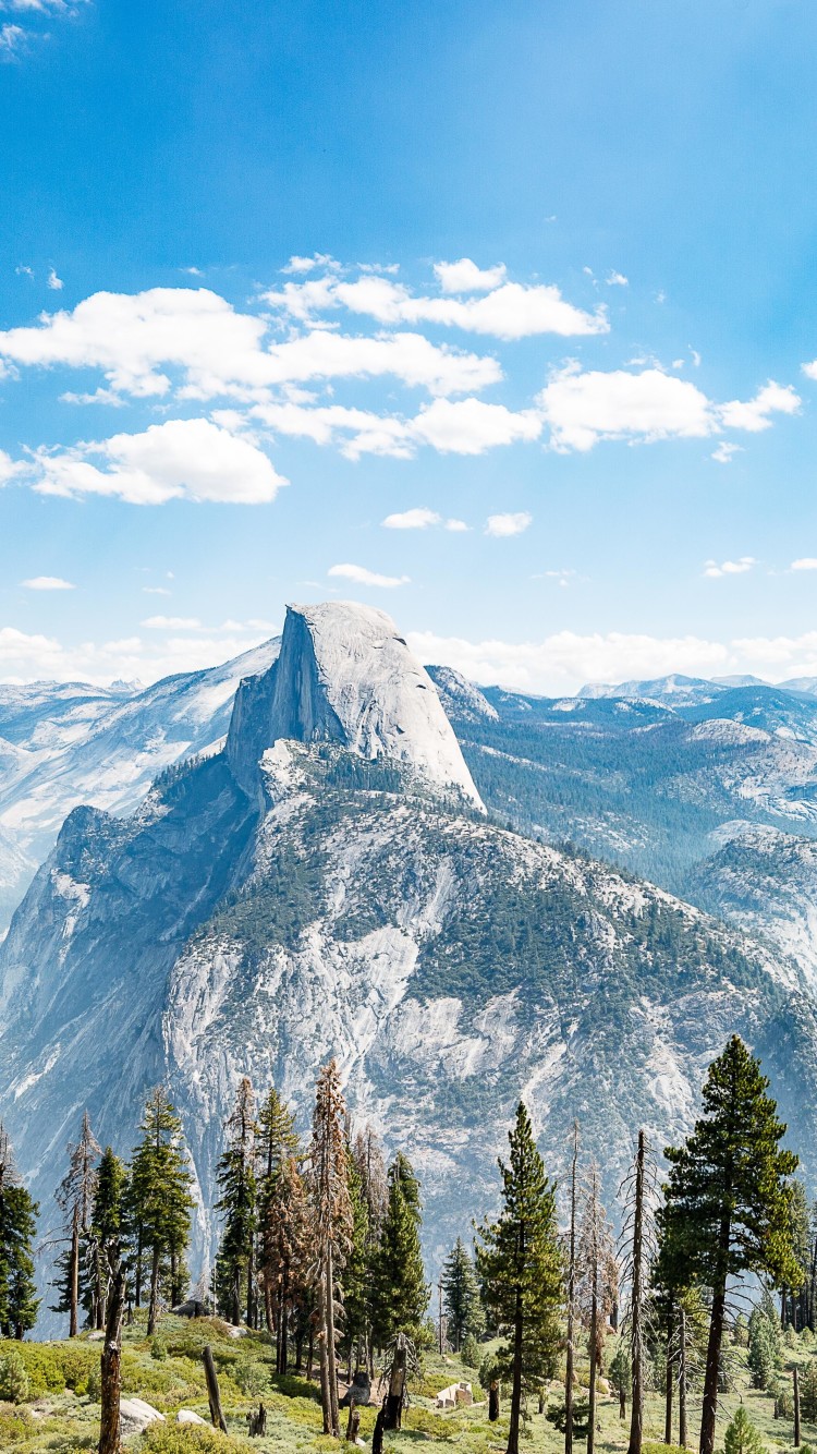 Yosemite National Park, Half Dome - HD Wallpaper 