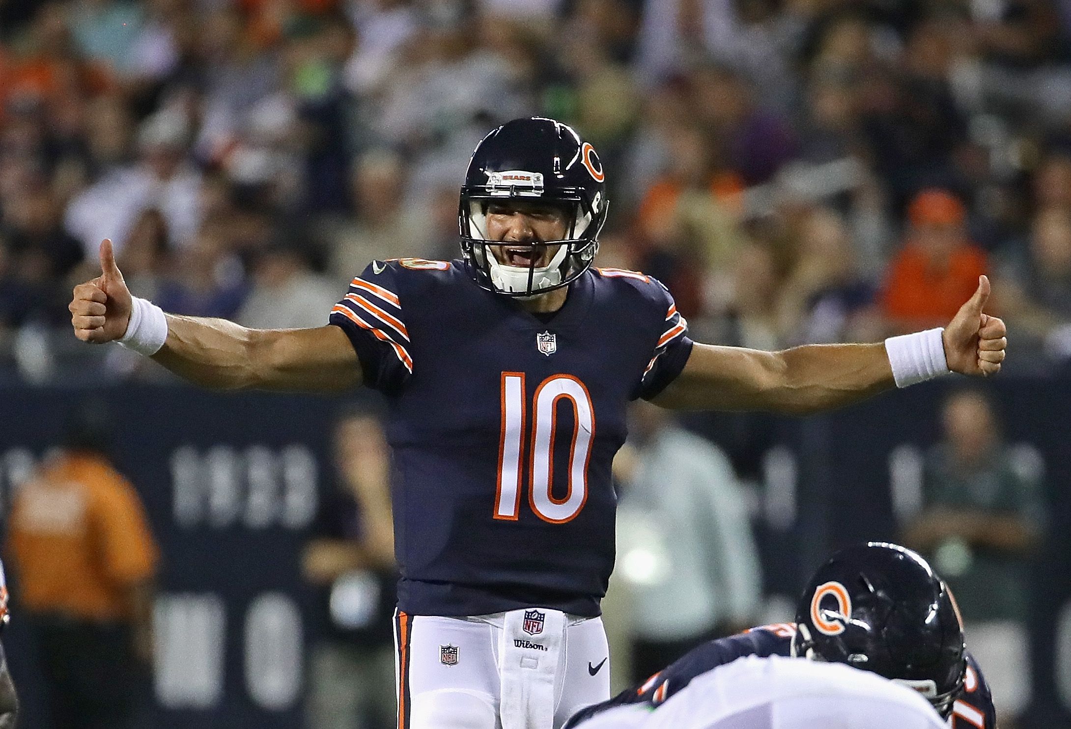 Gettyimages-1035267178 - Mitch Trubisky Win - HD Wallpaper 