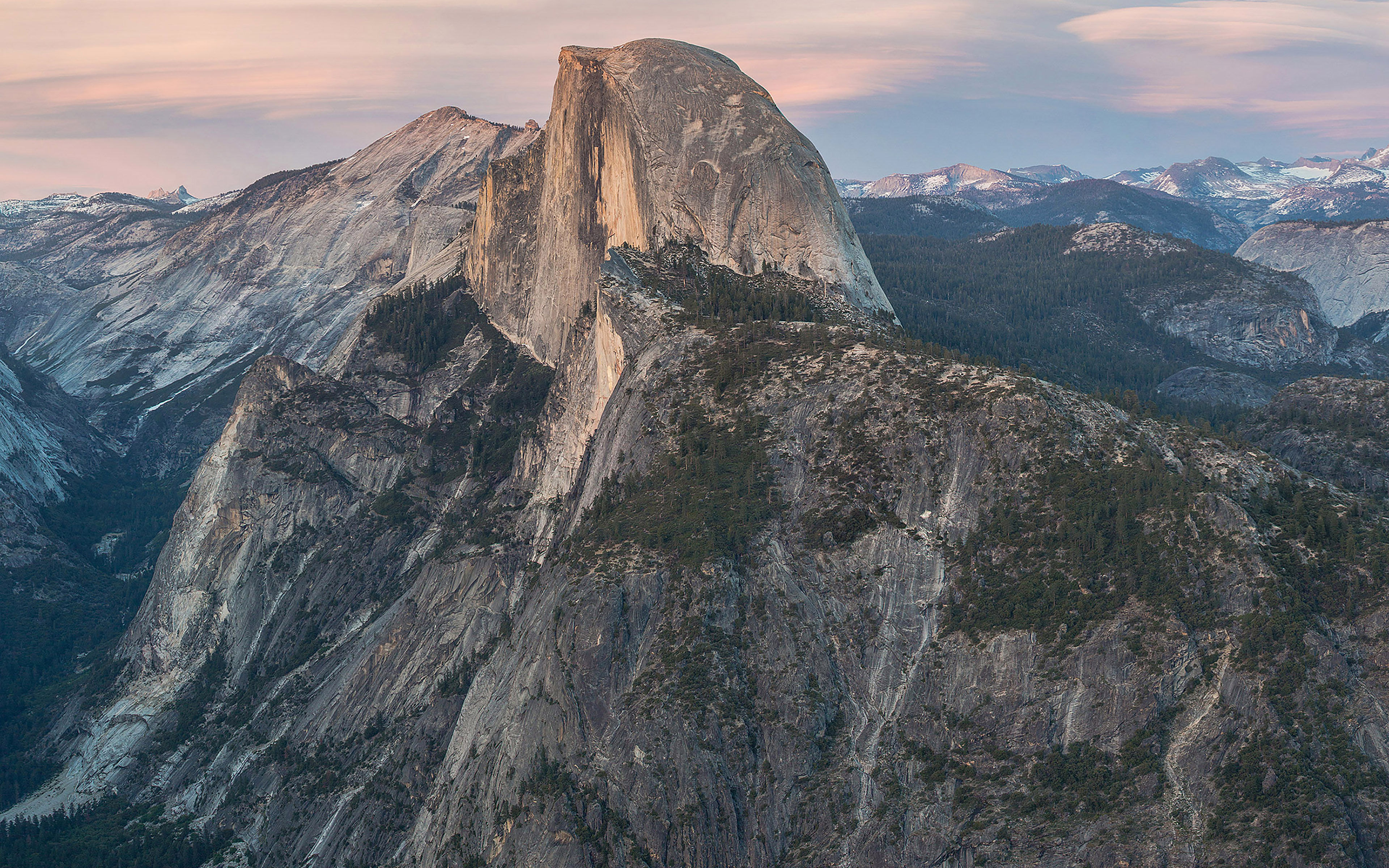 Yosemite National Park, Half Dome - HD Wallpaper 