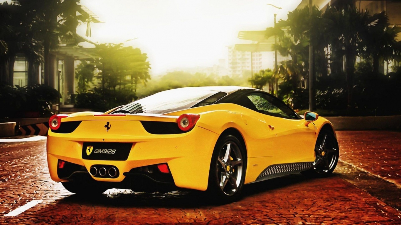Ferrari Car Hd Wallpapers 1080p - HD Wallpaper 