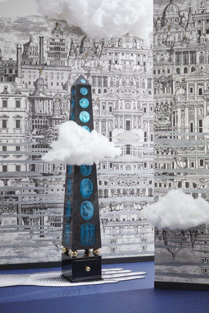 Fornasetti Senza Tempo Riflesso 114-20040 Wallpaper - Cole And Son Fornasetti - HD Wallpaper 