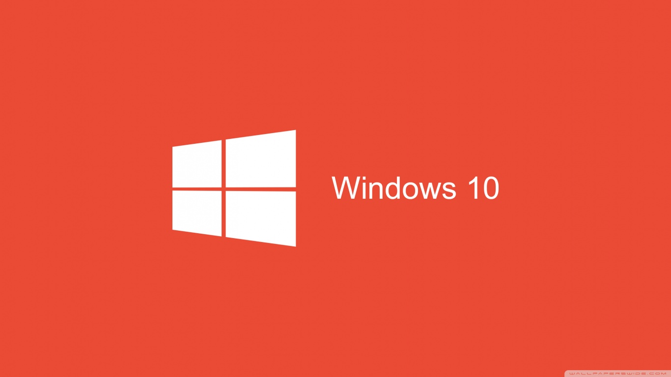 Red Wallpaper Windows 10 - Background Windows 10 Desktop Red - HD Wallpaper 