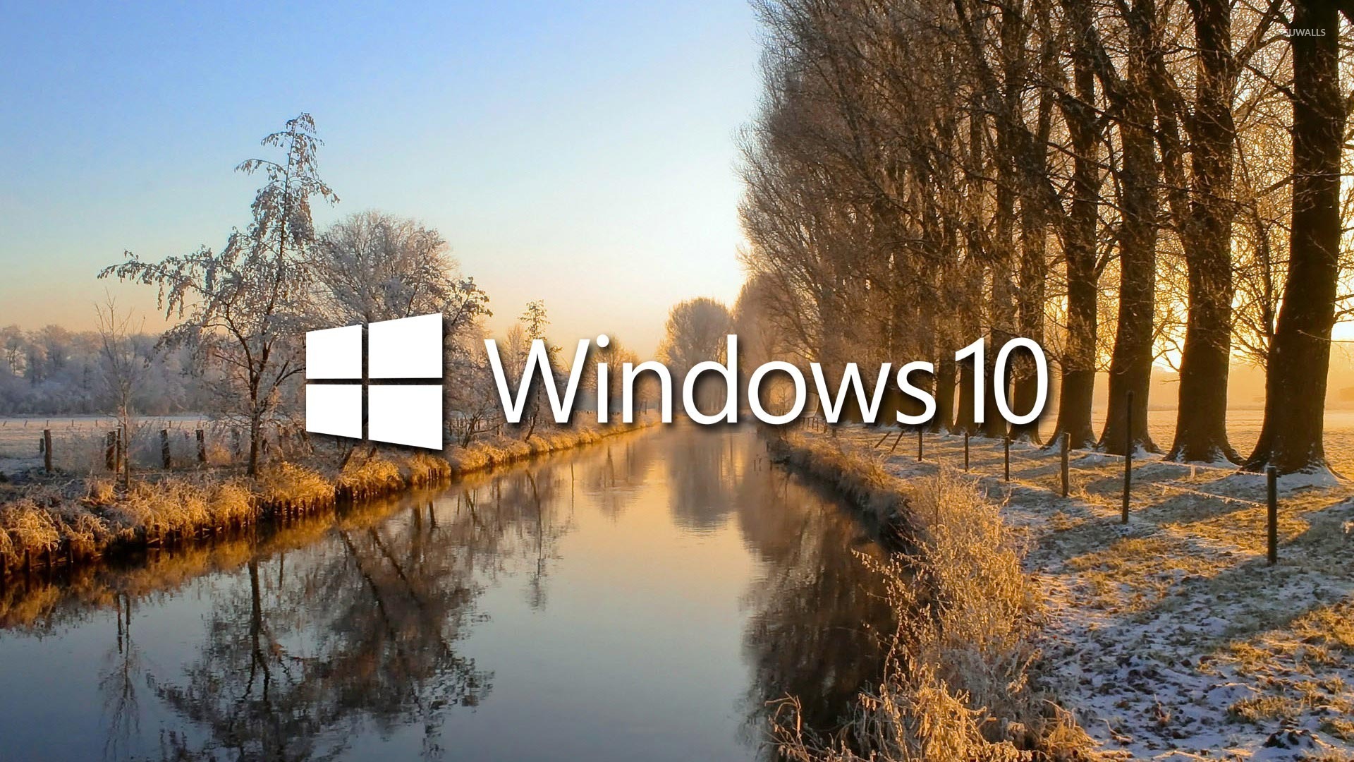 Windows 10 Wallpaper River - HD Wallpaper 