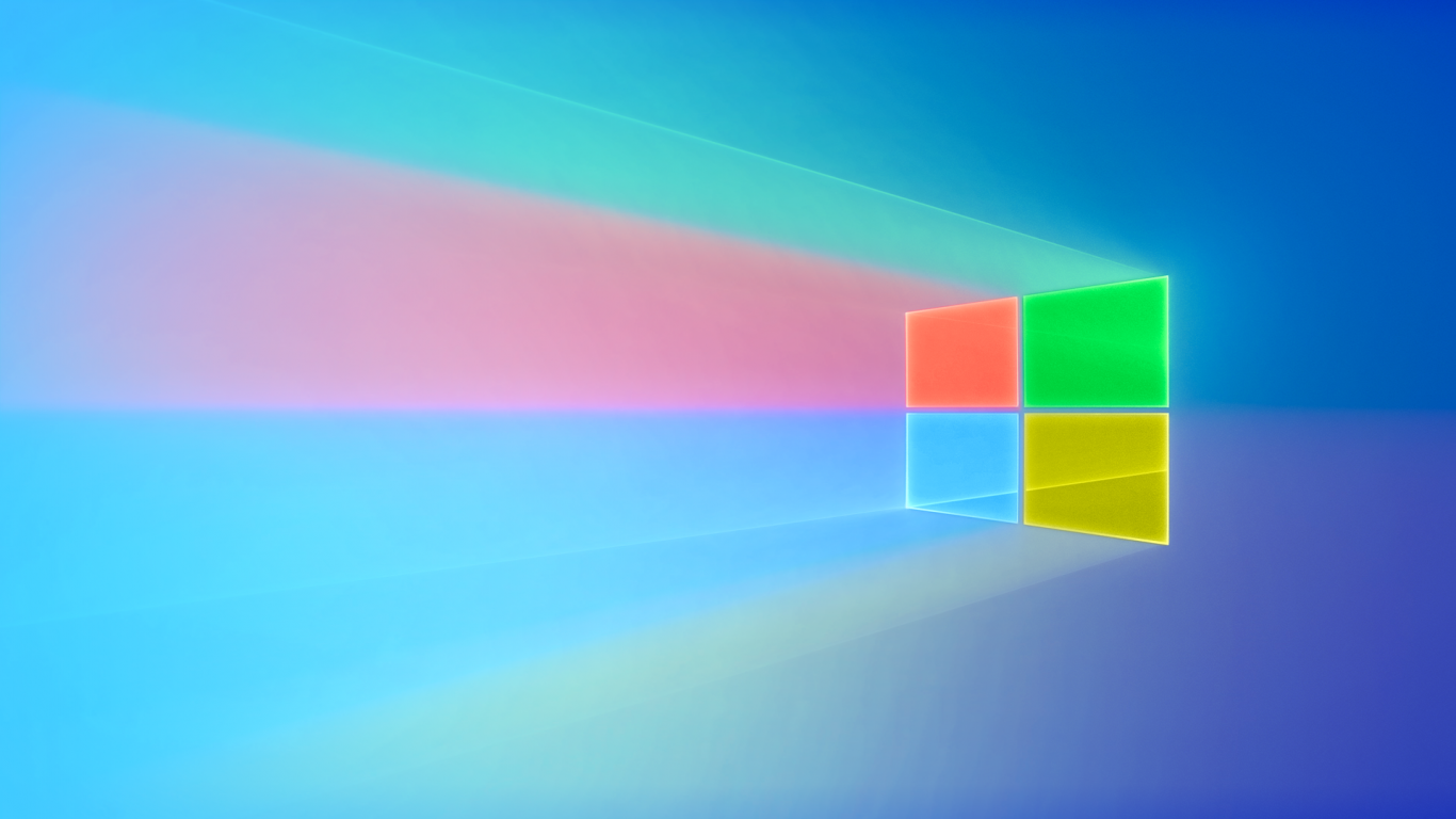 Windows 10 Wallpaper Colored 1366x768 Wallpaper Teahub Io