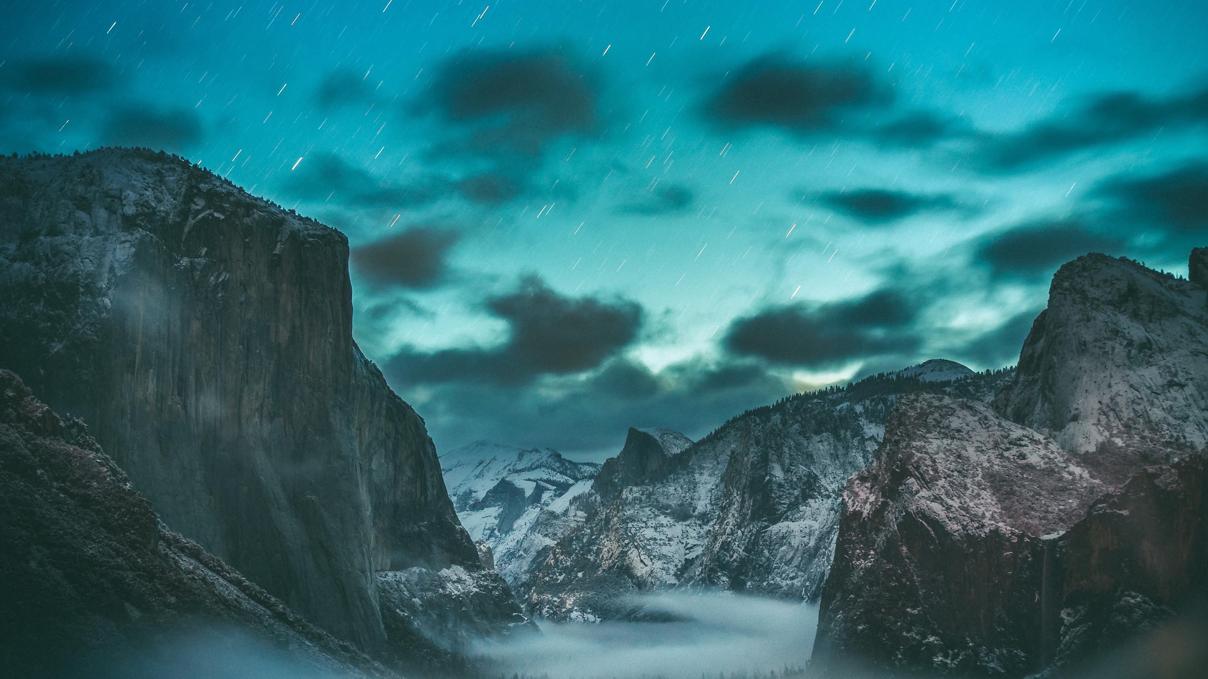Yosemite Valley Landscape 4k - Wallpaper - HD Wallpaper 