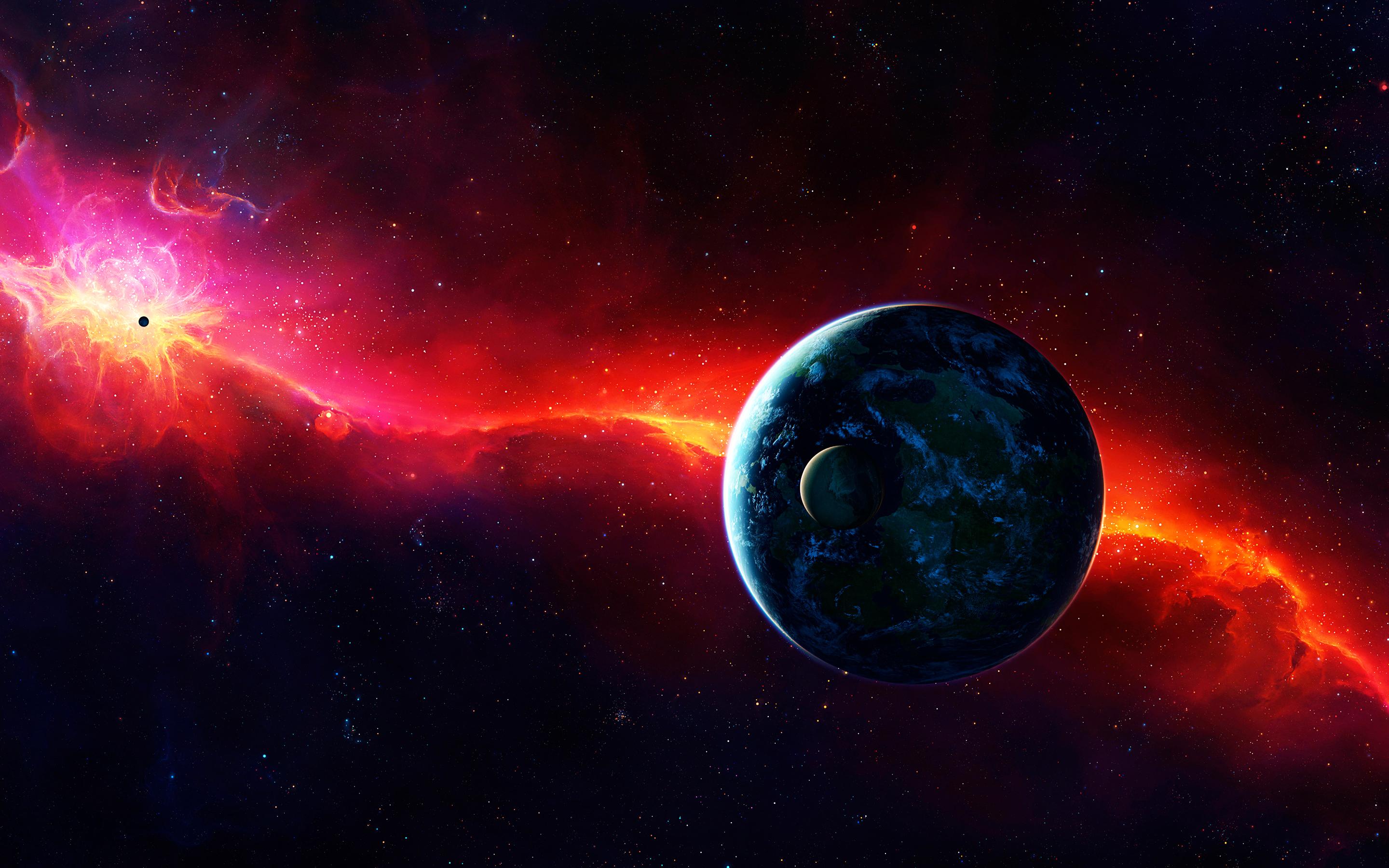 Cosmos Wallpaper Hd - Planet - HD Wallpaper 