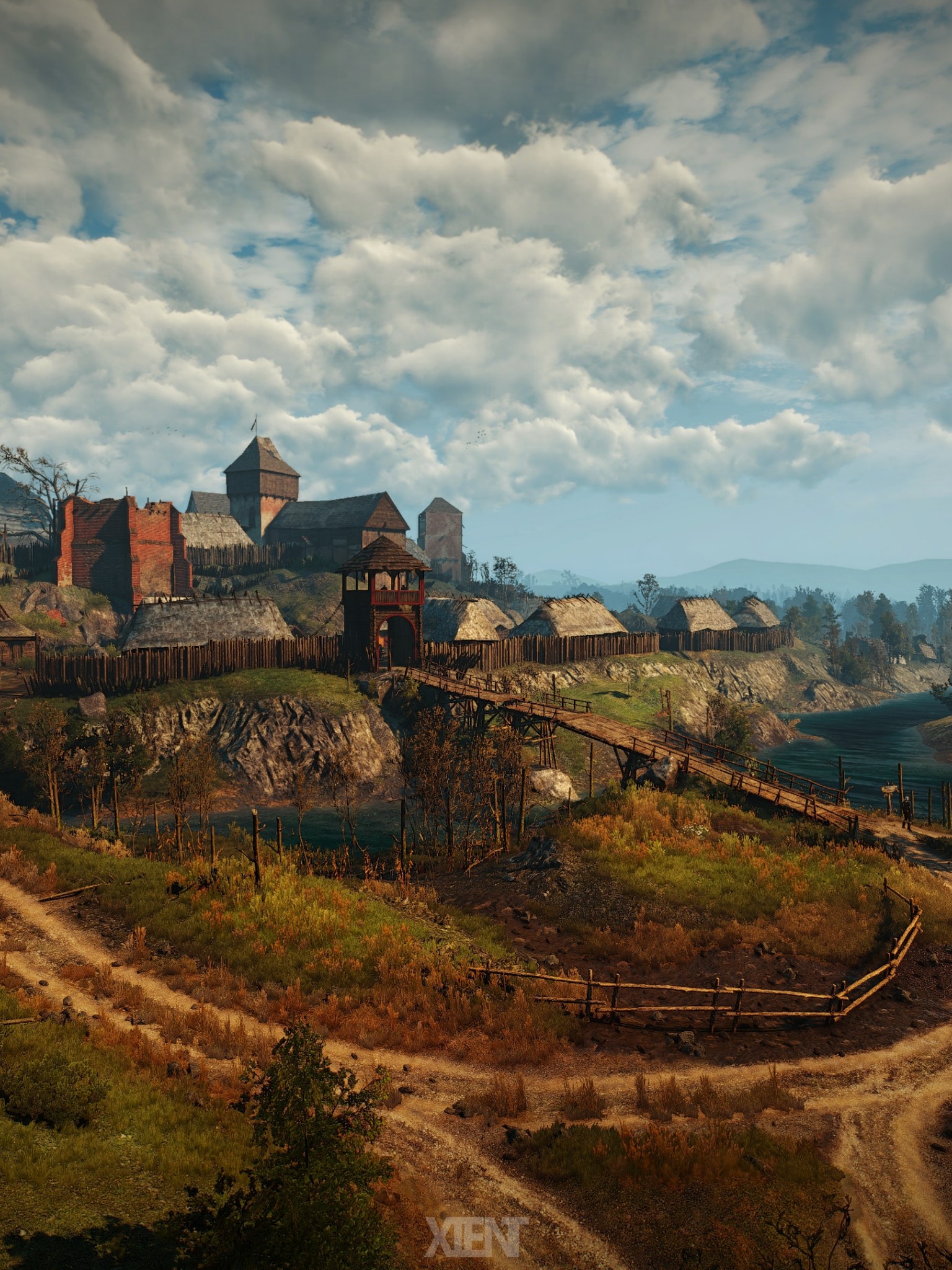 Witcher 3 Landscape Wallpaper 4k - HD Wallpaper 