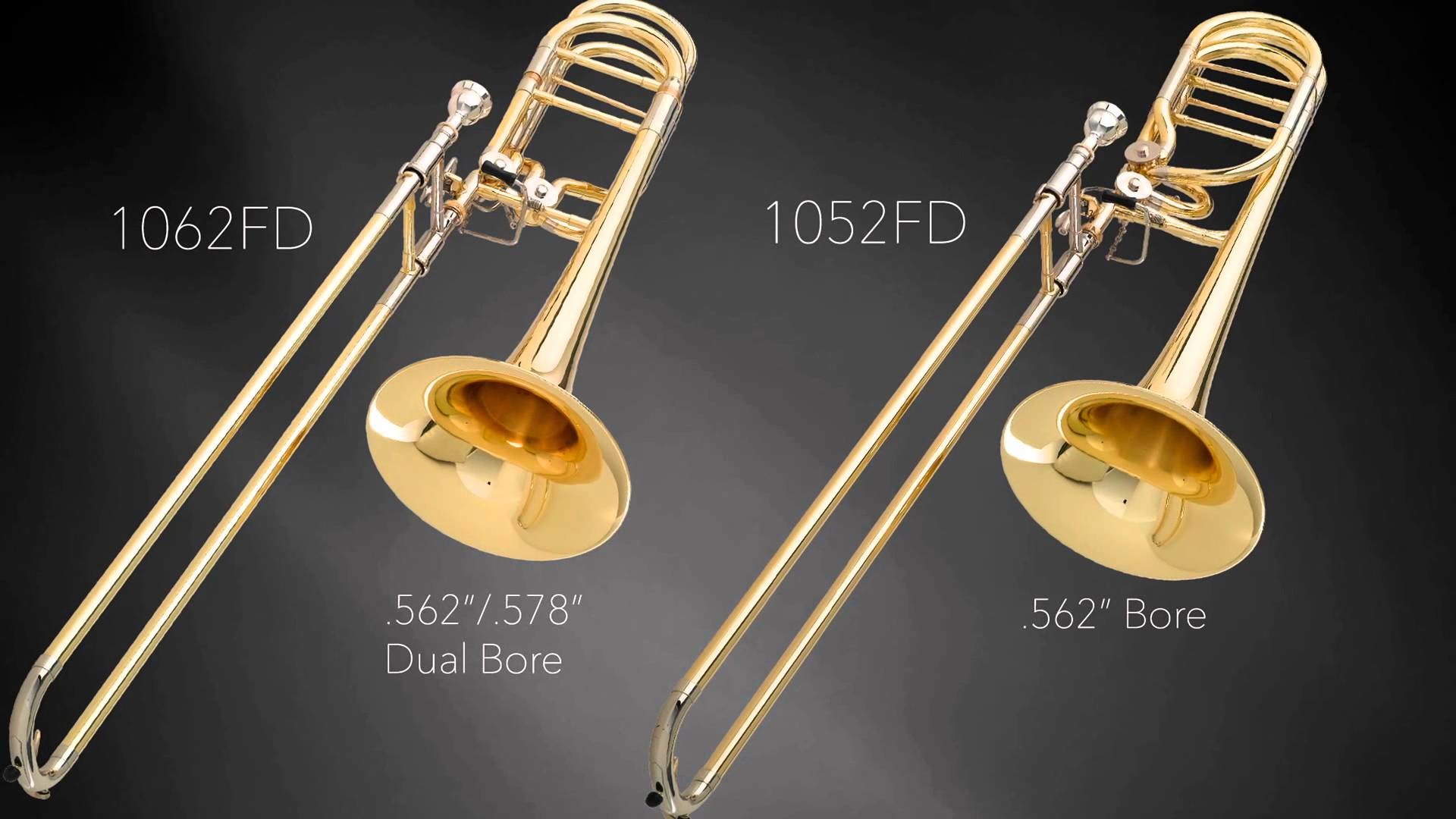 1920x1080, Getzen Eterna Bass Trombone 1052 And 1062 - Types Of Trombone - HD Wallpaper 