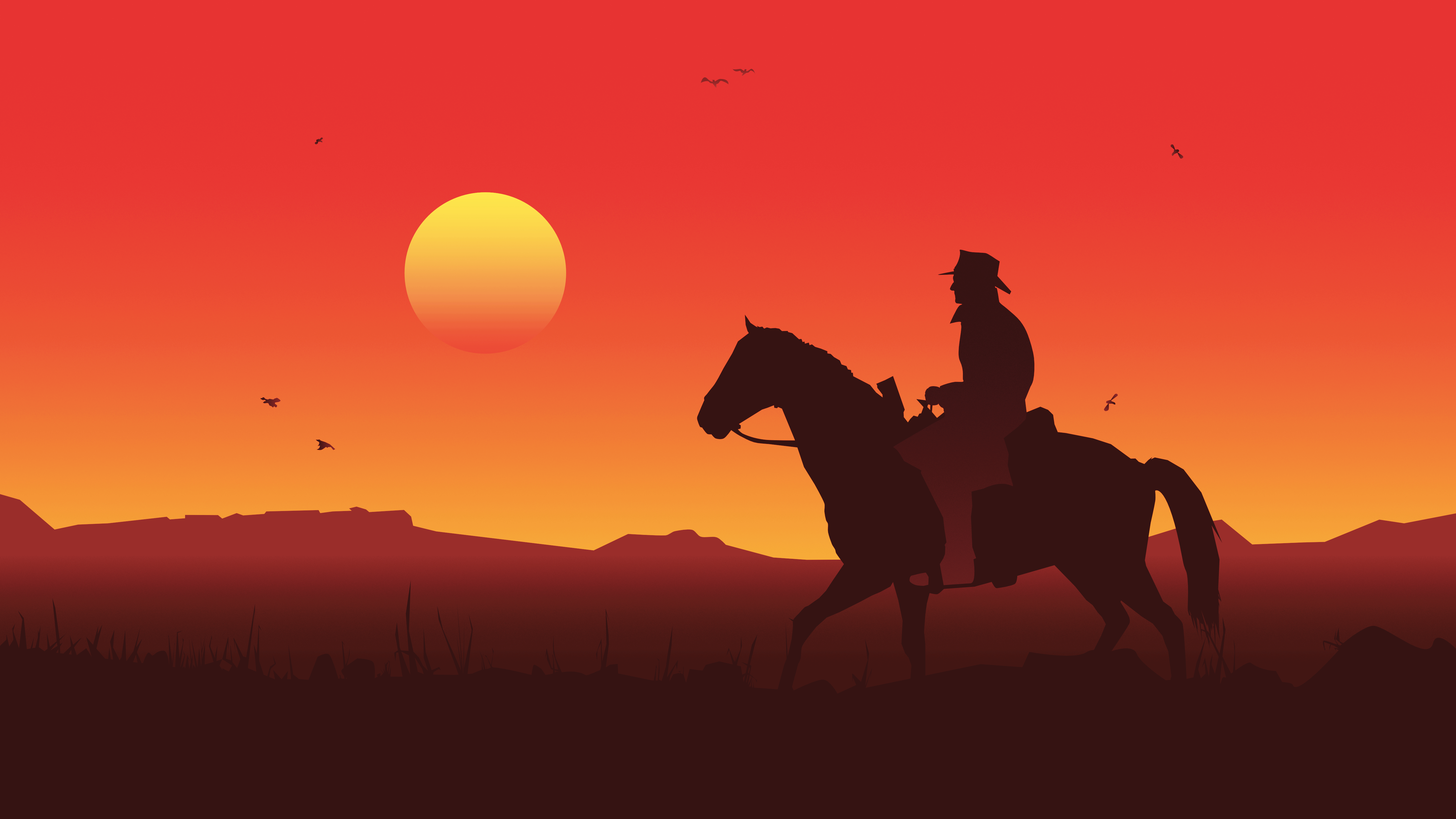 Red Dead Redemption 2 Wallpaper Hd - HD Wallpaper 