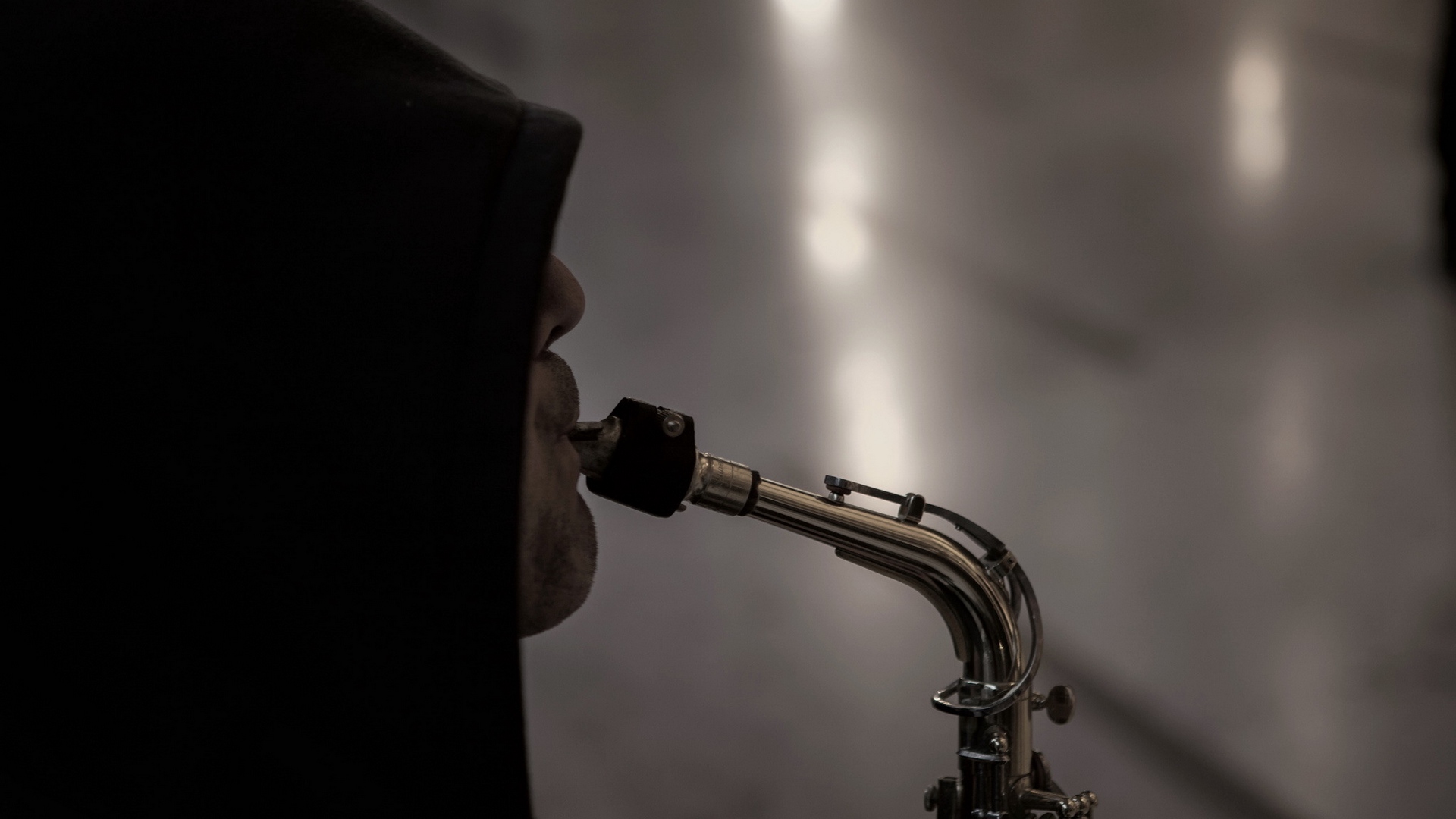 Wallpaper Saxophone, Man, Face, Lips, Trumpet - Trumpet - HD Wallpaper 