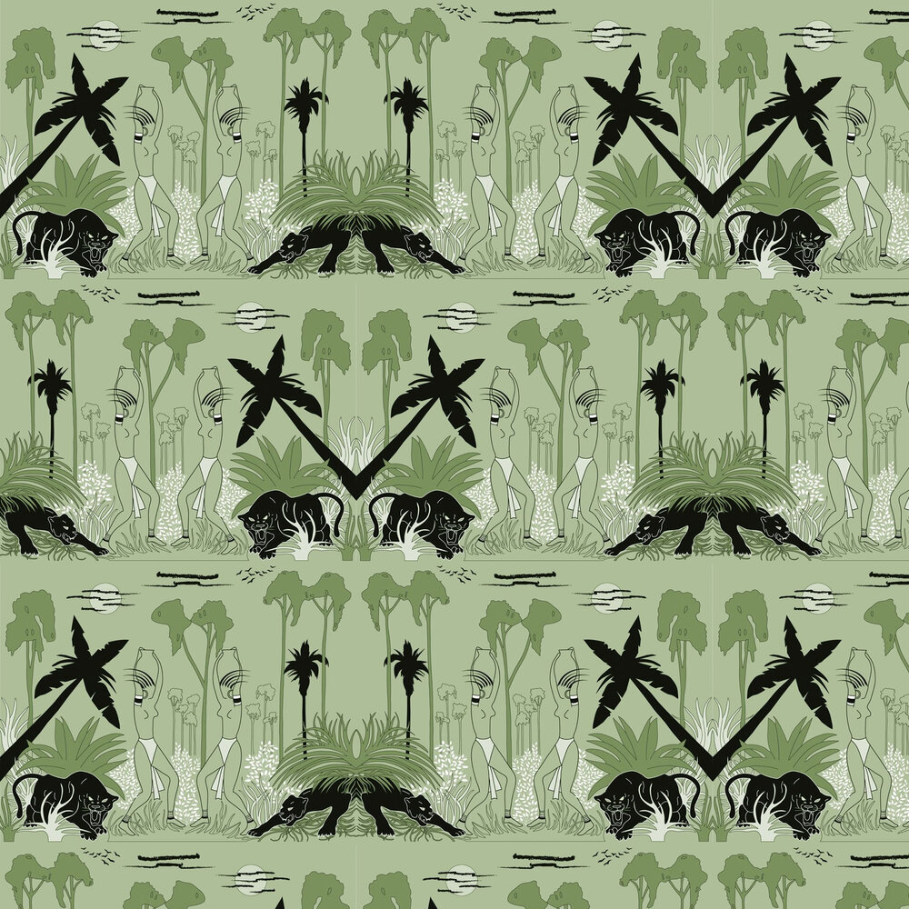 Amazing Green Grasscloth Wallpaper Faux Inn Store Dining - Pattern - HD Wallpaper 