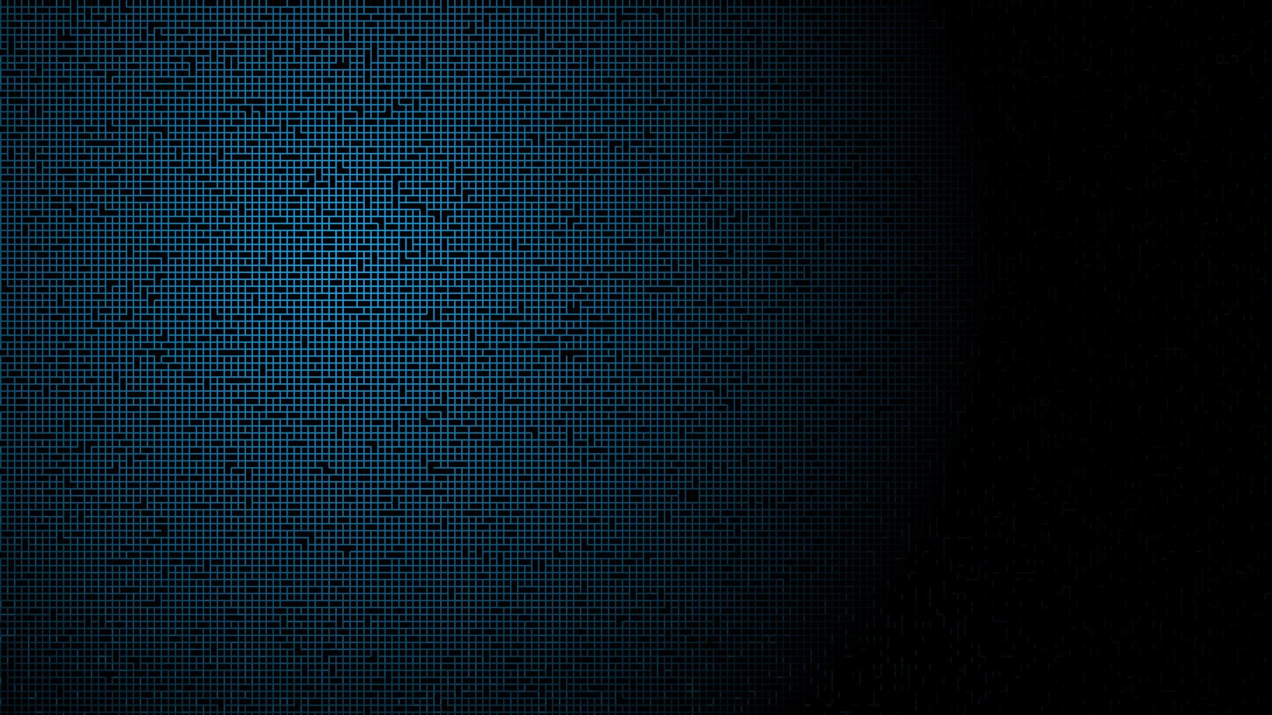 Fabric Texture 930799 
 Data-src - Black Background With Blue Pixels - HD Wallpaper 