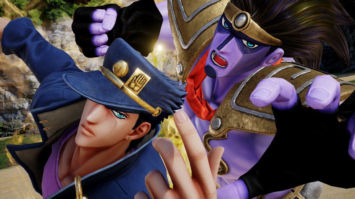 Jump Force Jojo Jotaro Jojo's Bizarre Adventure Jump Force 1200x675