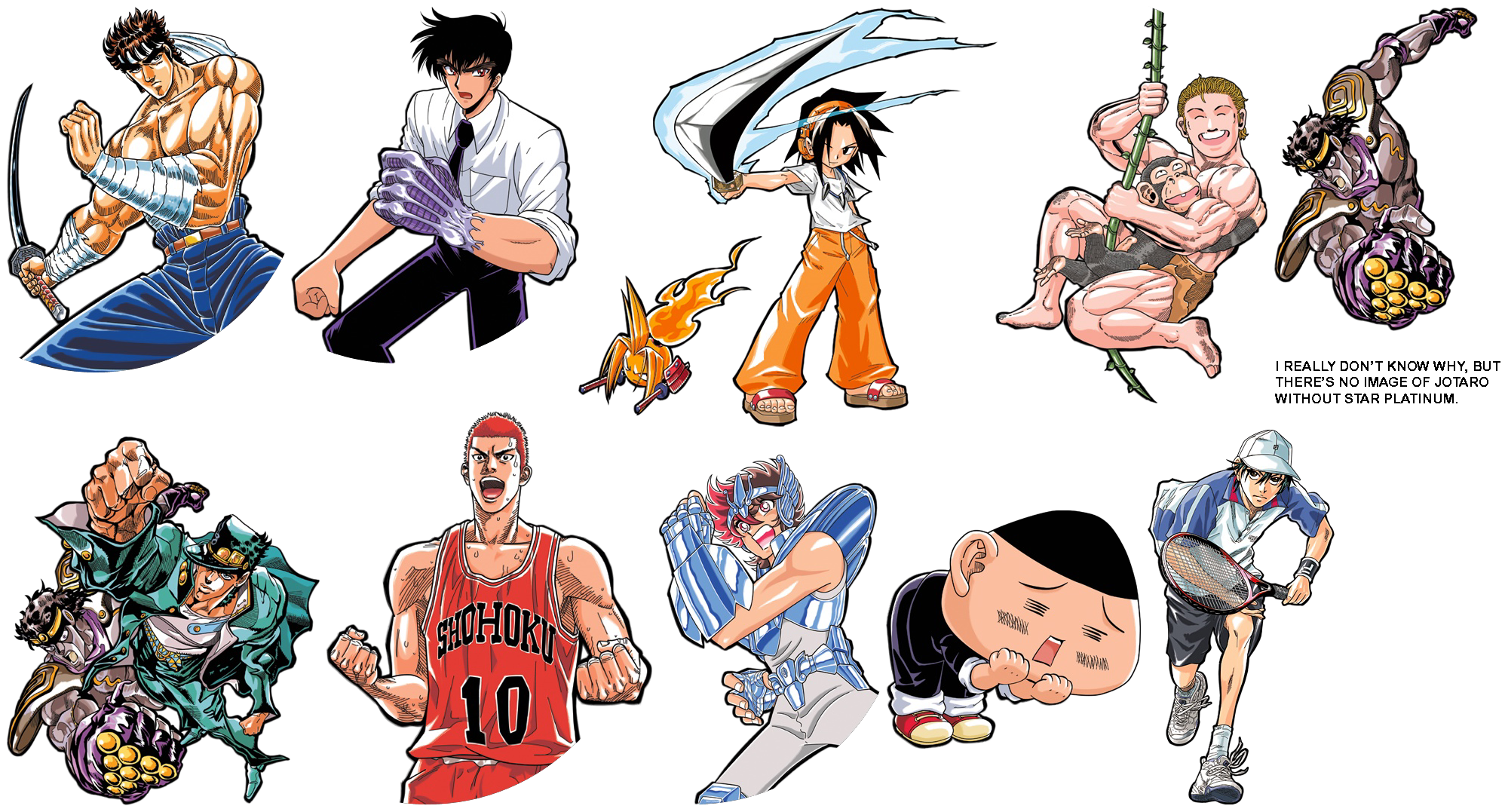High Resolution Wallpaper - Jump Ultimate Stars Protagonists - HD Wallpaper 