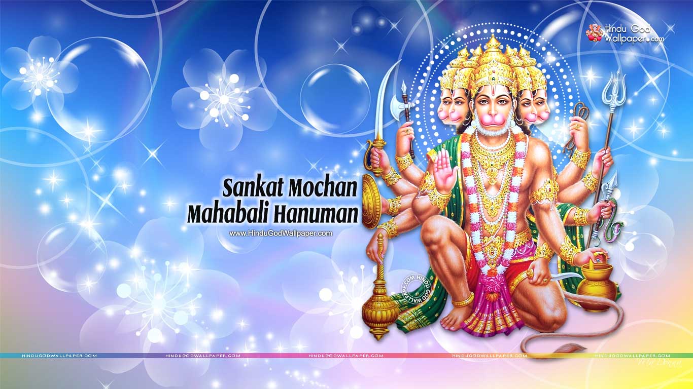 Sankat Mochan Mahabali Hanuman Hd Wallpaper Sankat Mochan Hanuman Images Download Hd 1366x768 Wallpaper Teahub Io