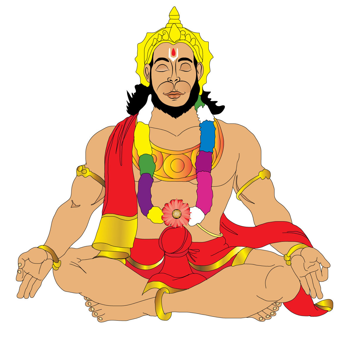 Hanuman Hd Wallpaper - Hanuman Ji Bajrang Dal - HD Wallpaper 