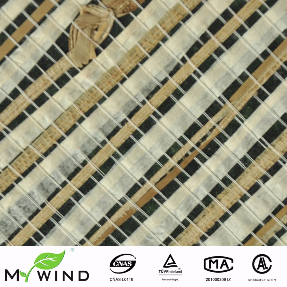 Black Grasscloth Wall Covering Natural Textured Maverick Mesh