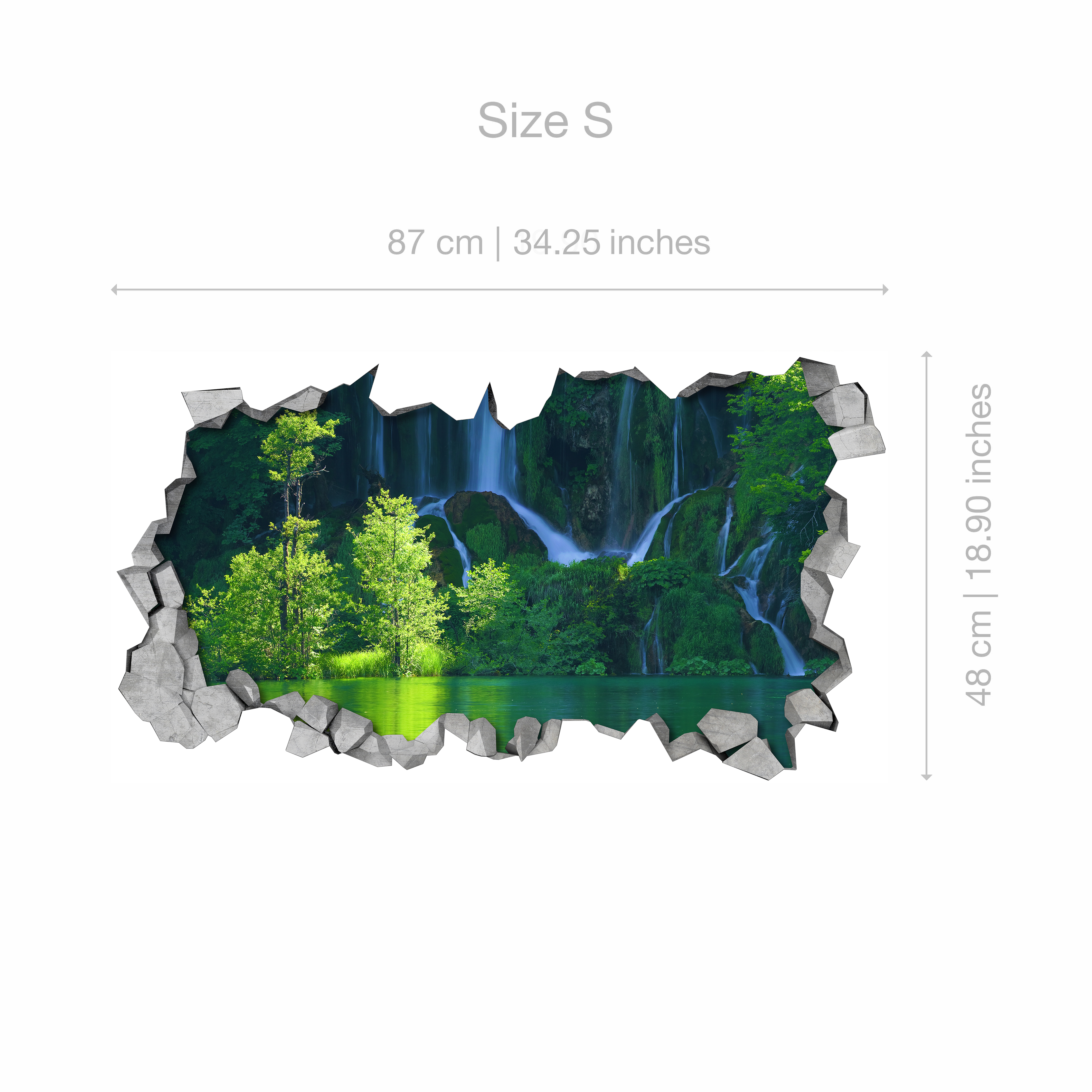 Pannelli In 3d Cascata - HD Wallpaper 