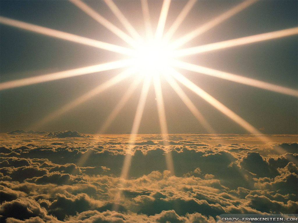 Sun In The Clouds - HD Wallpaper 