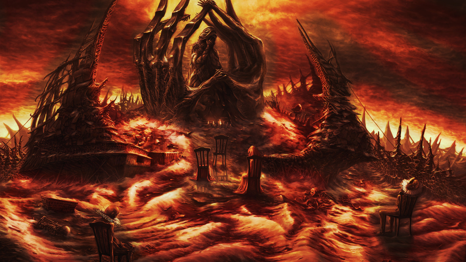 Hell, Monument, Art, People, Heaven, Open Photo - Hell 1920 X 1080 - HD Wallpaper 