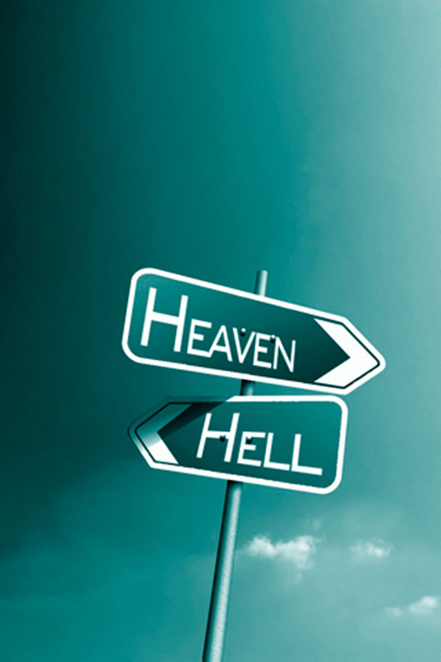 Heaven Or Hell Wallpaper - Heaven And Hell - HD Wallpaper 