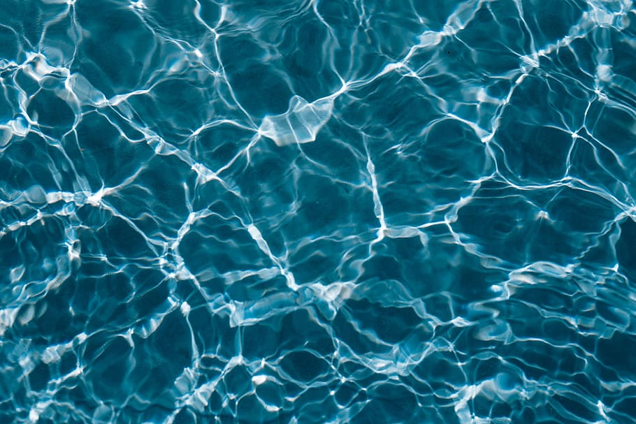 Wavy Water Surface In A Swimming Pool, Wave, Abstract, - Spongebob Water Background - HD Wallpaper 