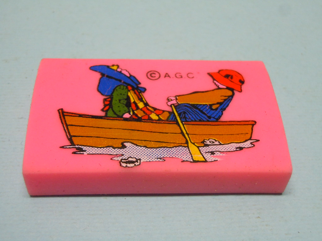 80s Holly Hobbie Eraser - Jollyboat - HD Wallpaper 